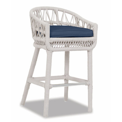 Tabouret de bar avec coussin Lucan