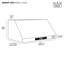 30" 900 CFM Ducted Under Cabinet Range Hood in Stainless Steel with Remote Control Included-723932719