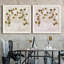 Golden I - ensemble de 2 reproductions d'art sur toile-1774113713-1774113718