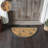 Buzzy Bees Coir Rug Half Circle 16.5x33