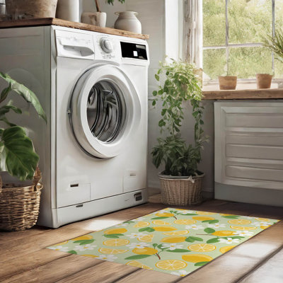 Tapis de lessive léger et antidérapant Lemmie