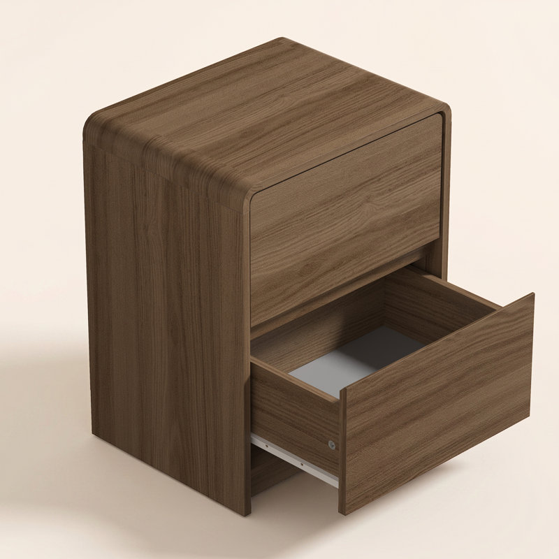 Arden Modern 22" H 2 Drawer Nightstand Set Of 2