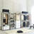Walk-In Storage - Wear And Tear With Metal Frame Closet Five Shelves Frame, Extra Deep Storage, Water & Heat , Stain Scratch E0 Board, 2X Thicker , Modular Assembly