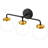 Karlei Dimmable Vanity Light with Hand Blown Glass Globe Shade-1682869784-1681131592-1682827075