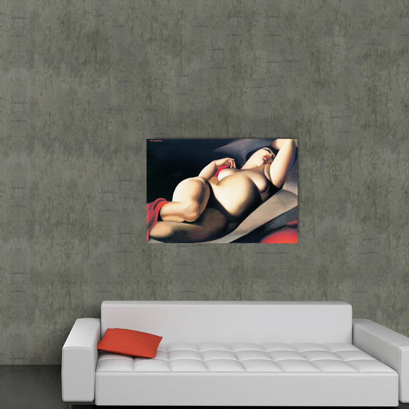 De Lempicka - No Frame Print on Wood, 63cm H x 73cm W x 1.8cm D