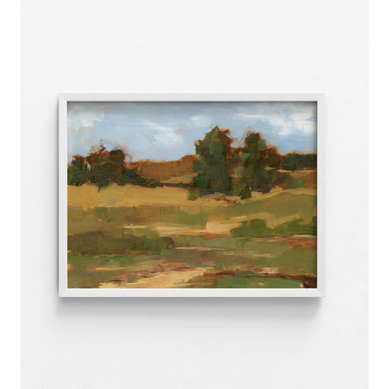 Ochre Valley II By Ethan Harper, Alcide Living Room Decor, Guest Bathroom Wall Art, Waiting Room Decor, Alcide Lover Gift Idea