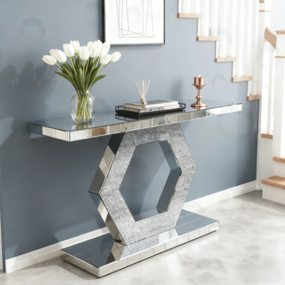 Console Hexagon Mirror