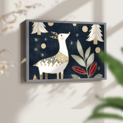 «Chirstmas Art» - DCCLxxxi - Reproduction encadrée - Restickable