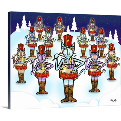 Thermia " The Twelve Days Of Art - Twelve Drummers Drumming " by Eric Waugh