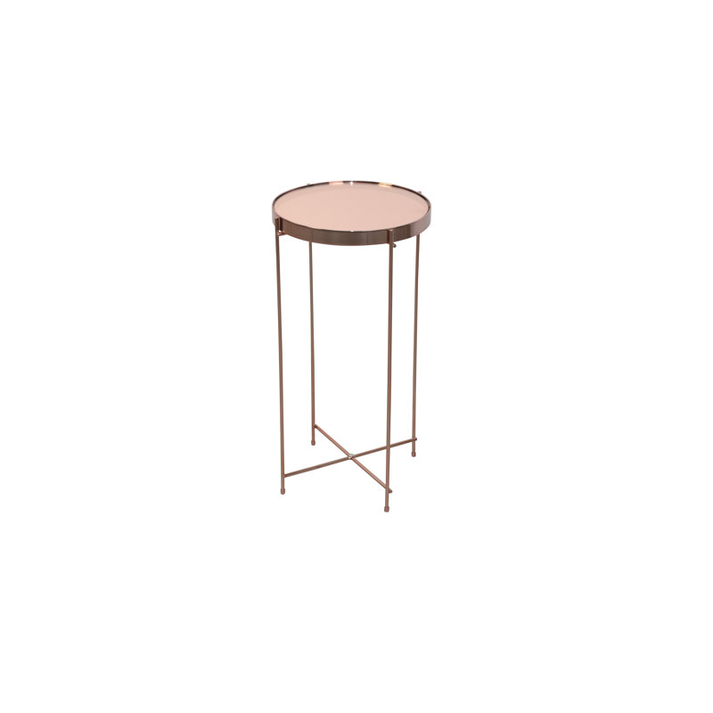 Lacroix side table, Rose Gold