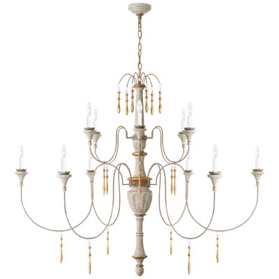 Julie Neill Fortuna Large Chandelier