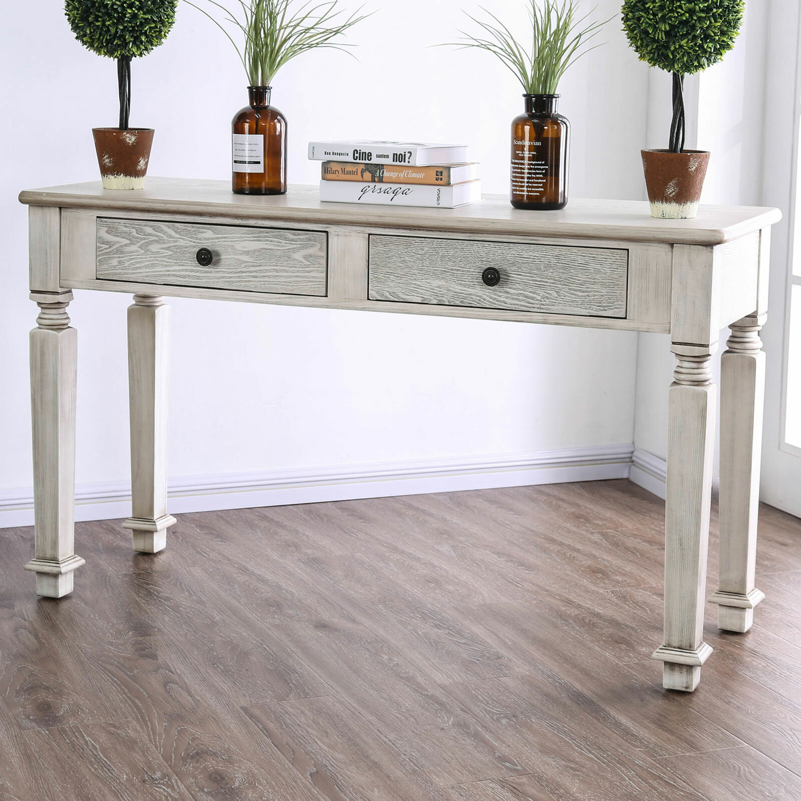 Ophelia & Co. Hearne Rustic Console Table & Reviews | Wayfair