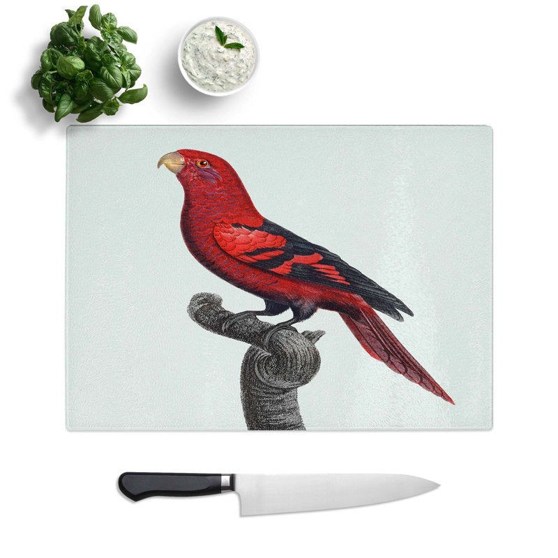 Tempered Glass a Lory Chopping Board, 39 cm W x 28.5 cm L