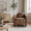 Chaise en cuir Brancaster Retro
