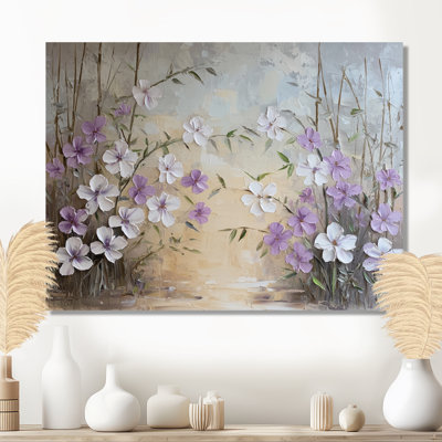 Minimalist Lavender Horizon - Lavender Wall Art