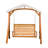 Herndon 3 Person Porch Swing with Canopy