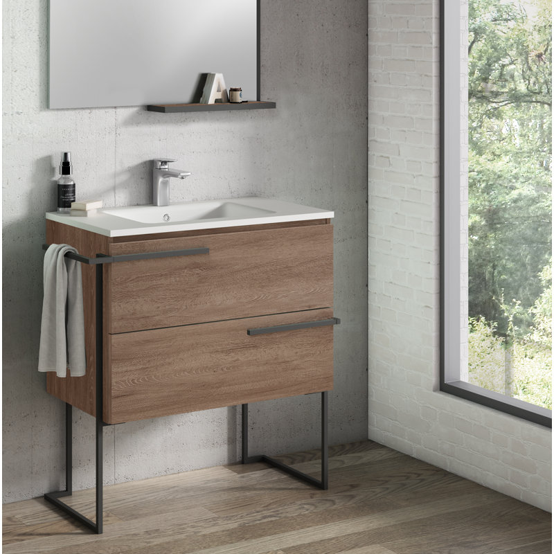 Ensemble de meuble-lavabo simple 36 po Aquilar, Terra