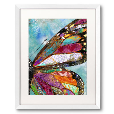 Woodland Butterfly Wing Print by Jennifer Lambein