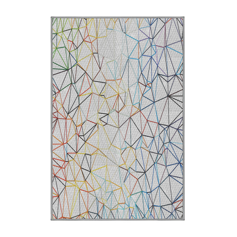 Mufeeda Geometric Indoor Rug, Rectangle 5' x 8'