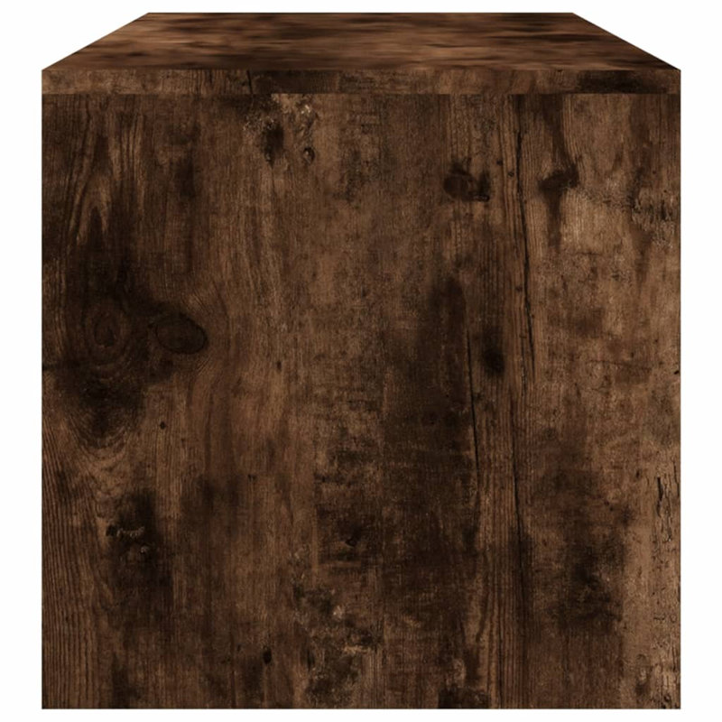 Abell Coffee Table with Storage, Smoked Oak