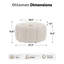 27.5'' Upholstered Round Storage Ottoman-2136985990