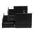 Under Desk Pull-Out 2-Tier Sliding Storage Drawer