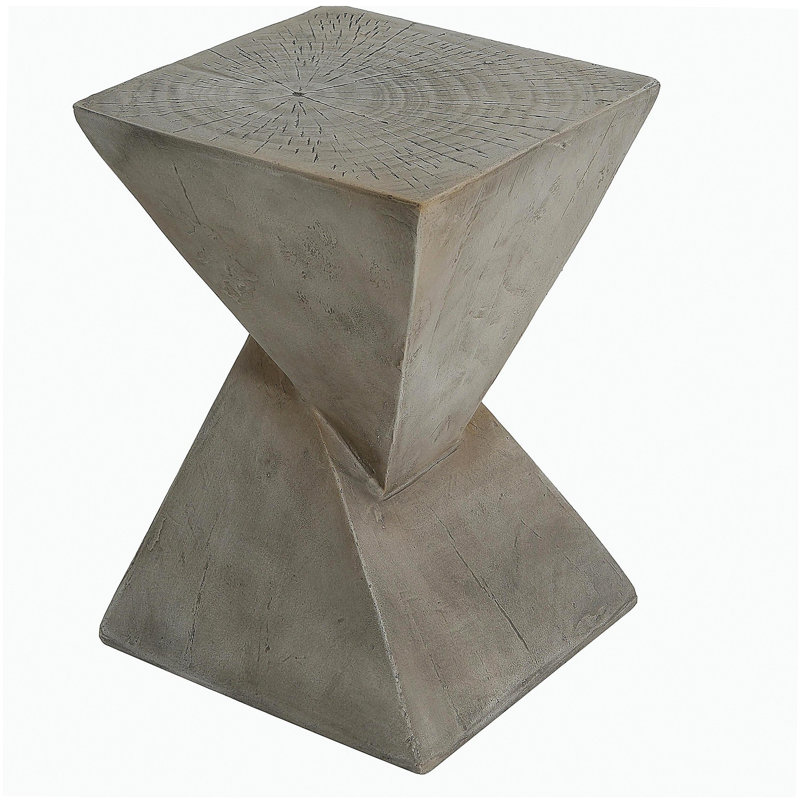 Table d'appoint TESS Modern, Gris clair