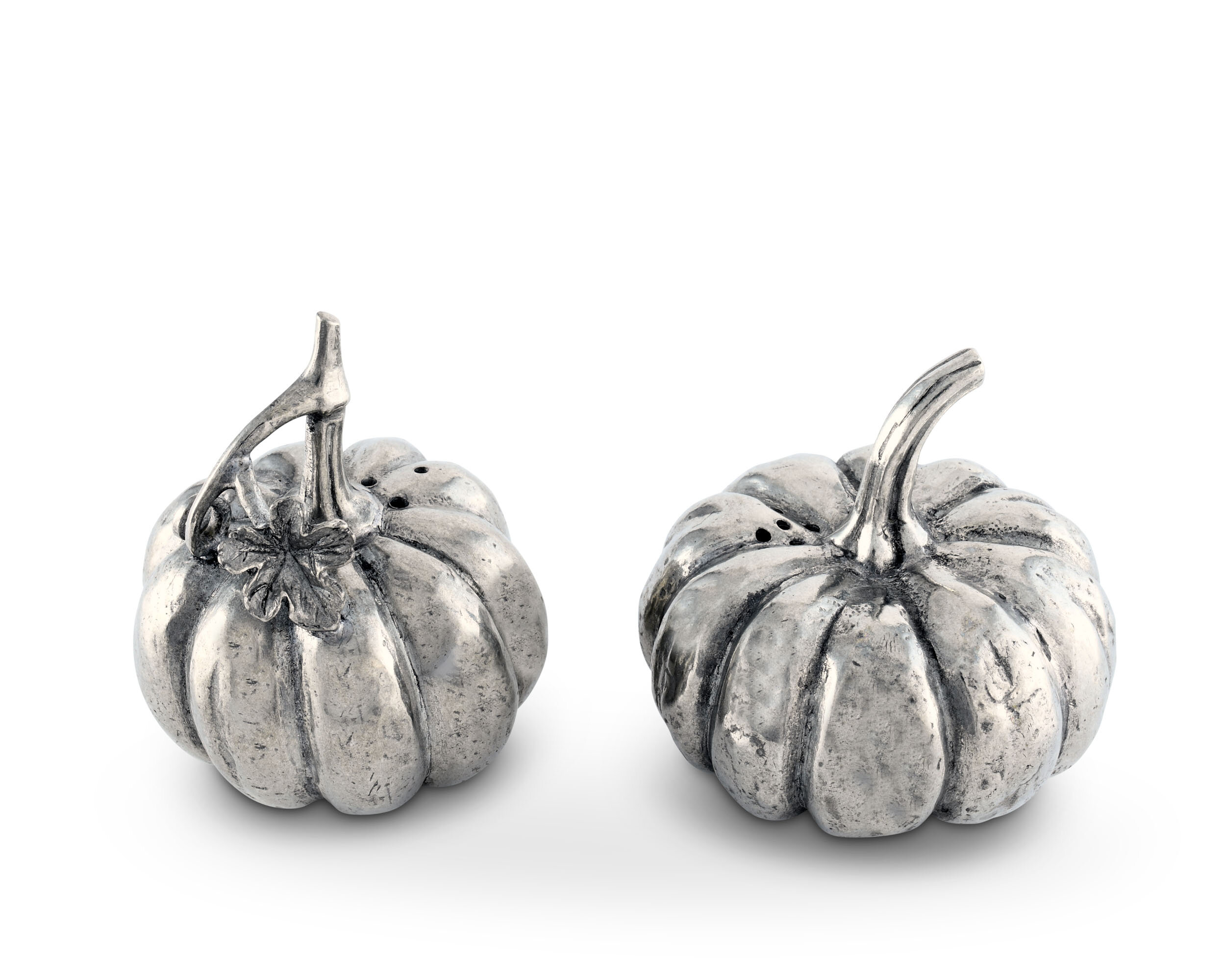 Pale Pumpkin Salt and Pepper Shakers