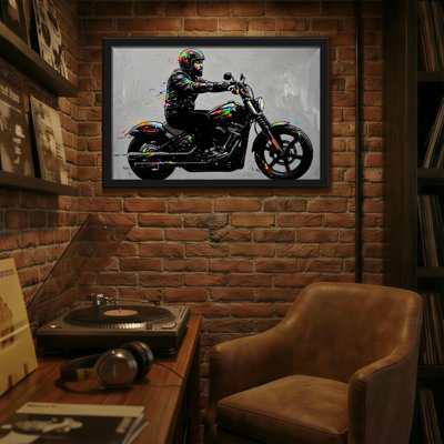 Impression sur toile Fashion Rider