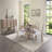 Round Dining Expandable Dining Table