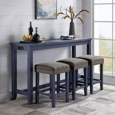 Duncamn 3 - Person Trestle Dining Set