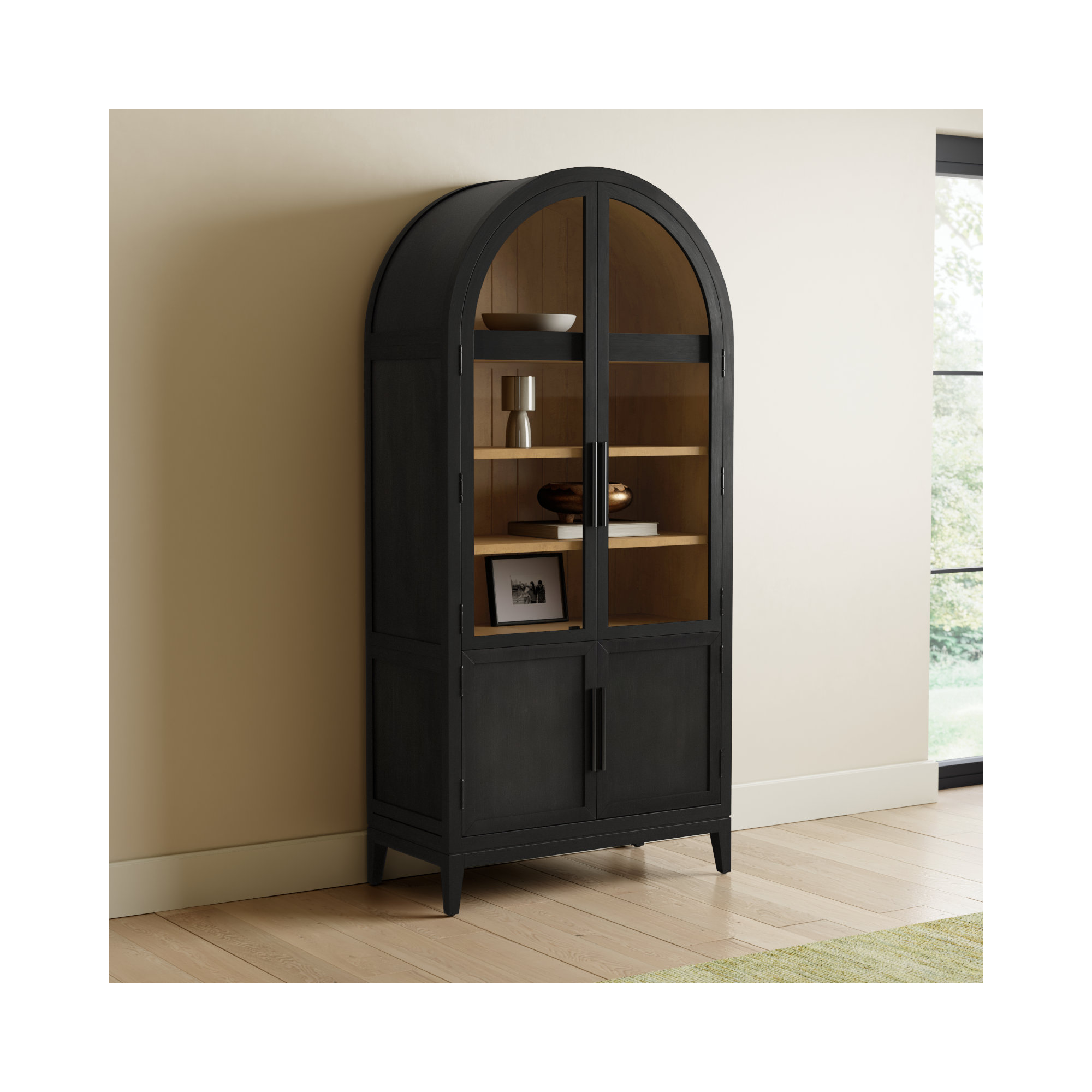 Annetta Standard Book Cabinet Bookcase