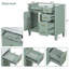 Meuble-lavabo moderne, lavabo non inclus-110555457