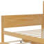 Lit de jour en bois avec tablettes de rangement
