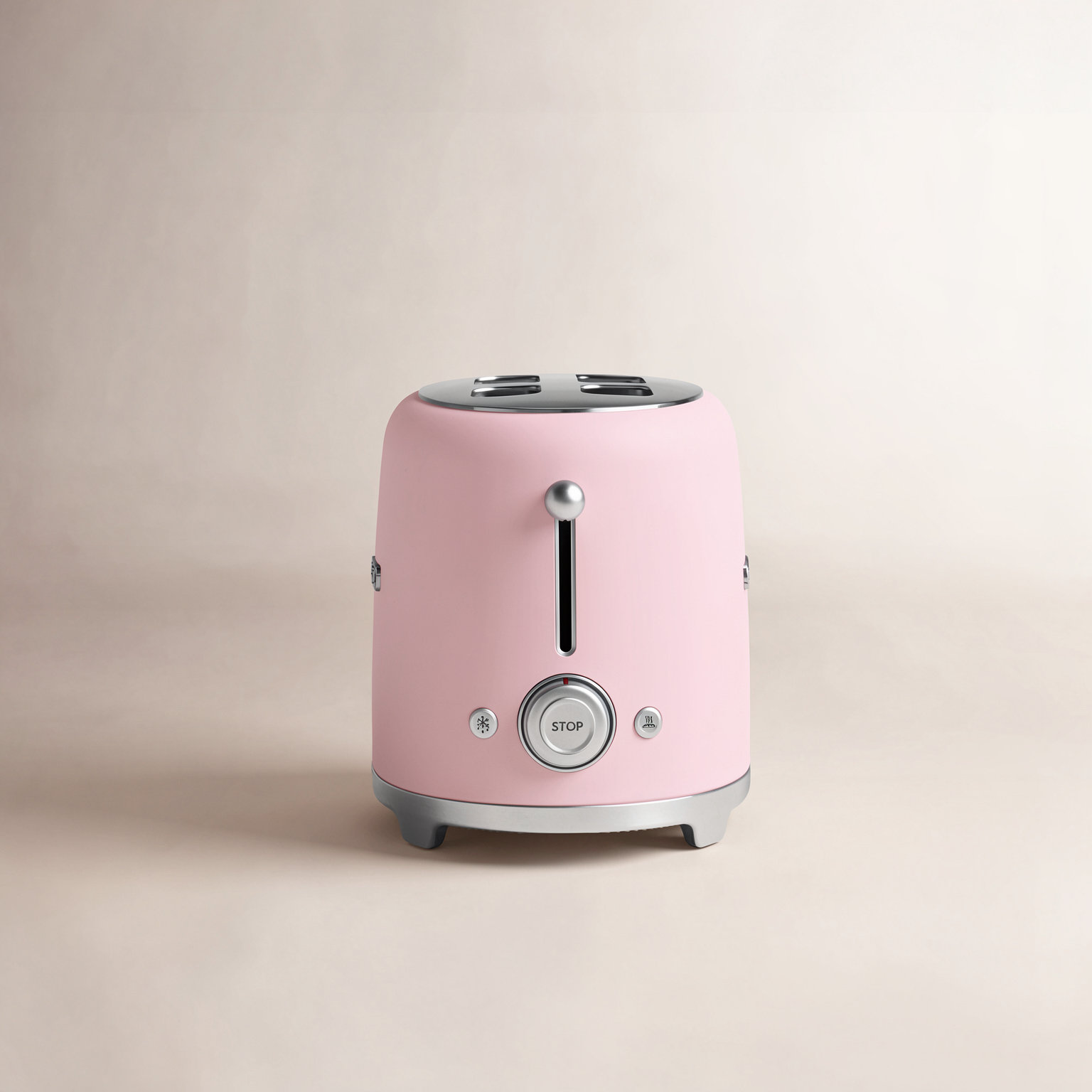 SMEG 50s Style 2-Slice Toaster, Pink
