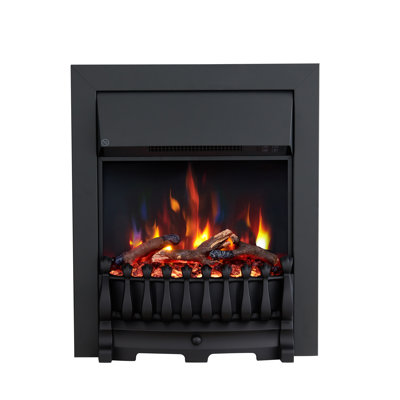 BLENHEIM FLAMEKO 23.3 cm W Recessed Wall Mounted Electric TV Stand