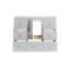 Armoire de meuble-lavabo sans comptoir Slab l 42 po x P 21 po x H 34,5 po Dewy Morning-79777616