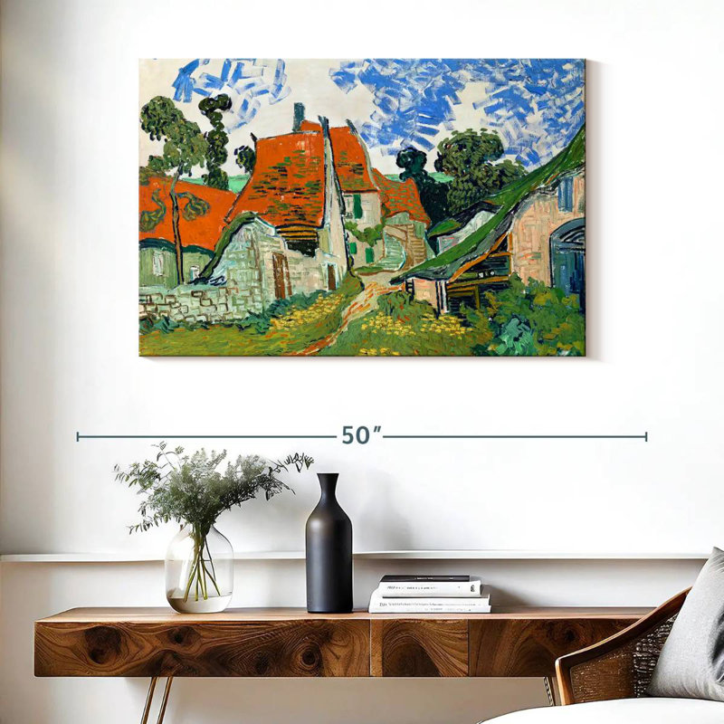 Alvord Street à Auvers-Sur-Oise, H 26 po x l 39 po
