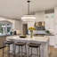 23.78" Modern 5-light Dimmable Drum Chandelier-205390080