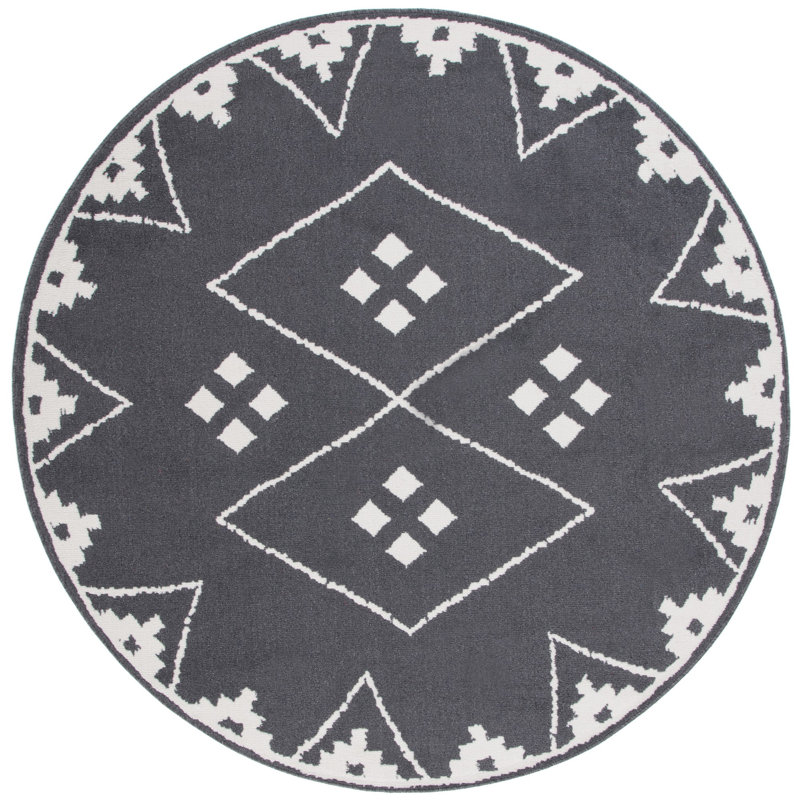 Jean-Louis Performance Southwestern Rug, Round 6'7"