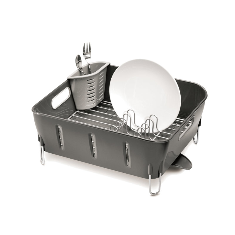 Simplehuman Compact Dishrack, Grey
