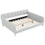 Grand lit de jour rembourré avec 4 pieds de soutien, beige-2128399786