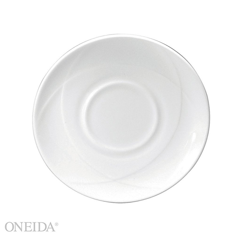 Soucoupe Vision, 6 1/4 po par Oneida (caisse de 36) (porcelaine tendre)
