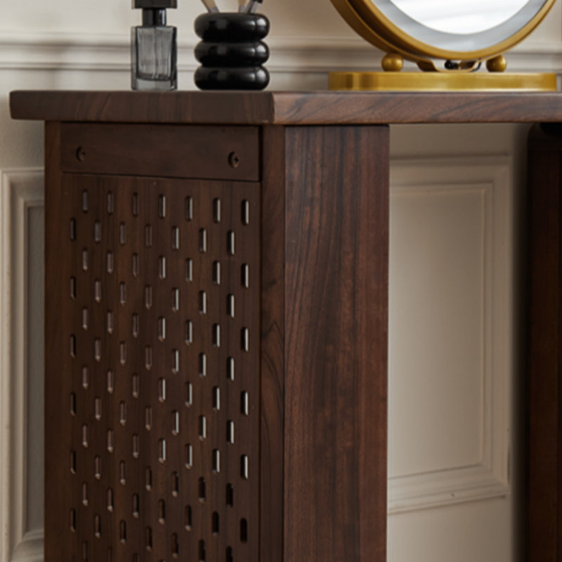 Commode de chambre à coucher en bois massif