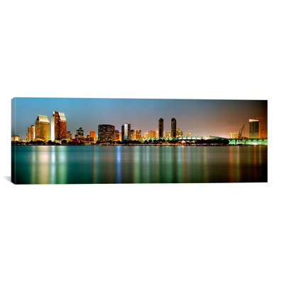 " City Skyline At Night, San Diego, California, USA " by Panoramic Images
