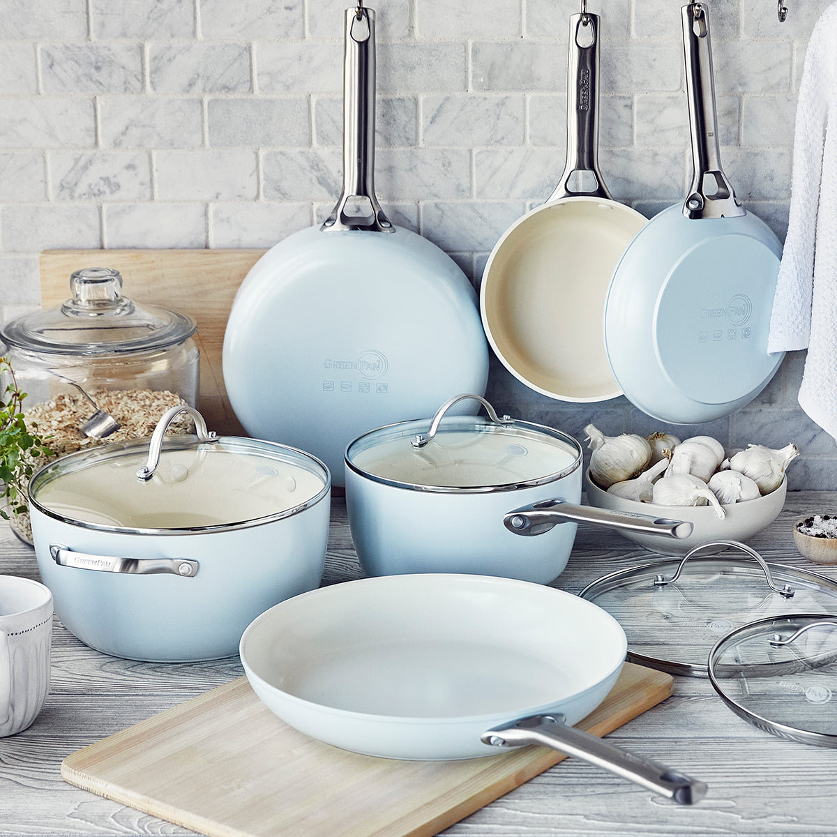 GreenPan Padova 10-Piece Cookware Set