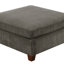 Meuble de salon modulaire chenille gris modulaire 6 pièces ensemble canapé modulaire d'angle 3X coin coin 2X chaises sans accoudoirs et 1 x contreplaqué