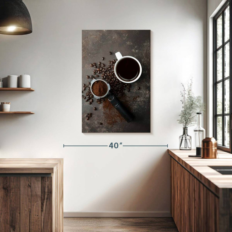 Yarlin Freshly Made Coffee, 39" H x 26" W