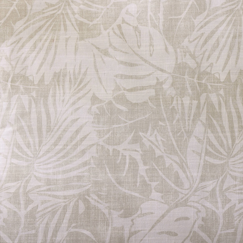 Serene Island King Cotton Bedding Set in White - Reversible 5-Piece