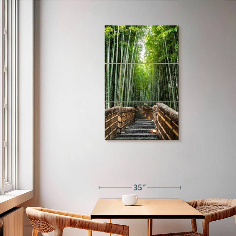 Alvord Bamboo Forest Pathway, 57" H x 36" W